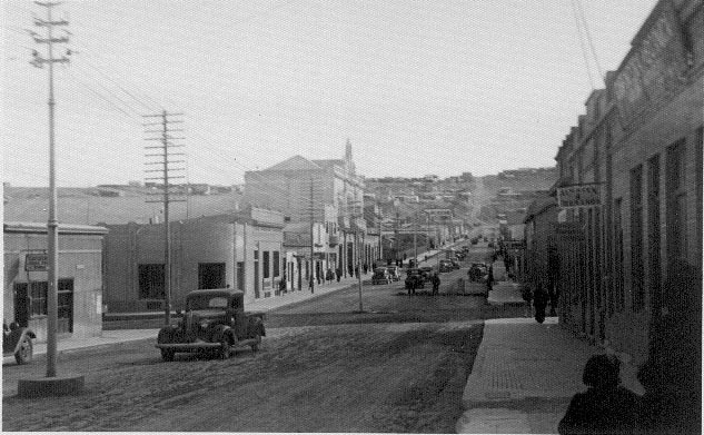 Calle San martín a principios del siglo XX