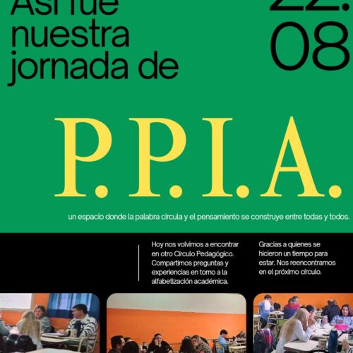JORNADA DE P.P.I.A.