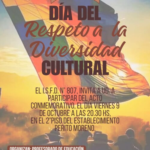 Acto Día del Respeto a la Diversidad Cultural